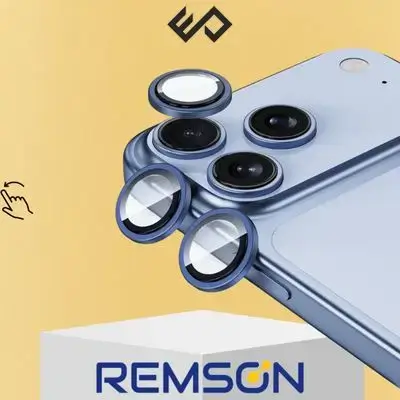 Remson 9H HD Camera Lens Protector for iPhone 17 Pro / 17 Pro Max – Blue