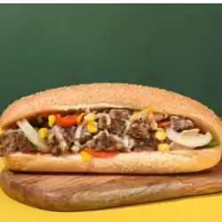 Meat Fajita Sandwich