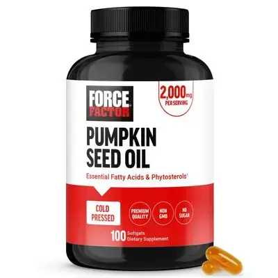 Force Factor Pumpkin Seed Oil, 100 Softgels
