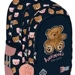 St.Right Backpack with 4 Waterproof, Collection -Teddy Bear BP58, 40x28x18cm