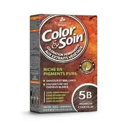 Color & Soin enriched with pure pigments 5B chocolate brown