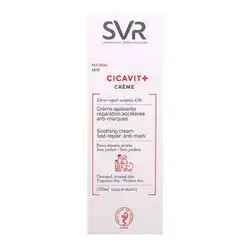 SVR Cicavit+ Creme Soothing Cream Fast-Repair Anti-Mark - 100ml | اس في ار كريم مرمم للبشرة مضاد للعلامات - 100 مل