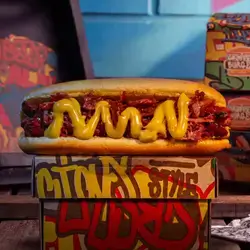Smoked Hot Dog