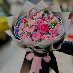 Bouquet Of Pink Roses