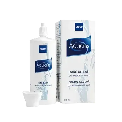 Acuaiss Eye Bath With Sodium Hyaluronate 100ml _ DISOP