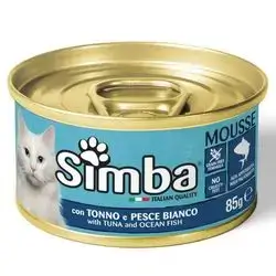 Simba Cat Mousse with Tuna and Ocean Fish 85g