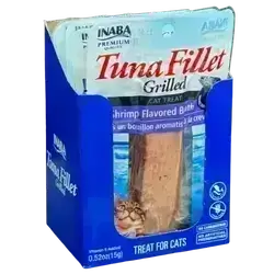 Grilled Chicken Fillet in Shrimp Flavored Broth cat treat.