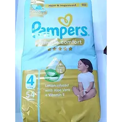 Pampers Complete Comfort Aloe Vera No 4 54 Pcs