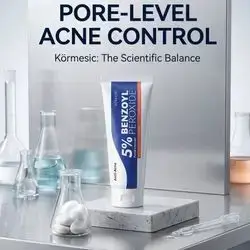 Körmesic 5% Benzoyl Peroxide Anti-Acne Facial Cleanser