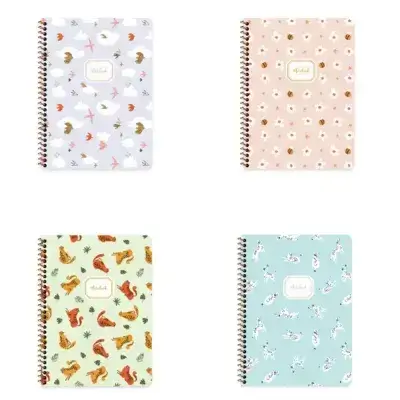KESKIN COLOR NOTEBOOK A4 80SH LINED