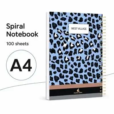 NOTEBOOK A4,100 sheet ,carton cover.
