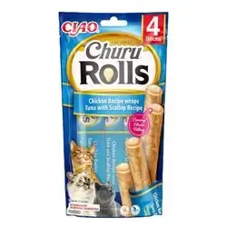 Churu Tuna & Scallop Rolls 4X