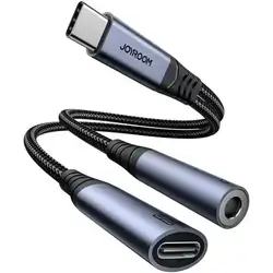 Joyroom 2-in-1 Adapter USB-C to Audio + USB-C C02