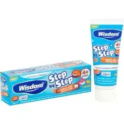 wisdom step by step - kids toothpaste75ml