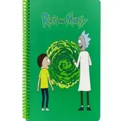 KESKIN RICK AND MORTY NOTEBOOK A6 80SH LINED