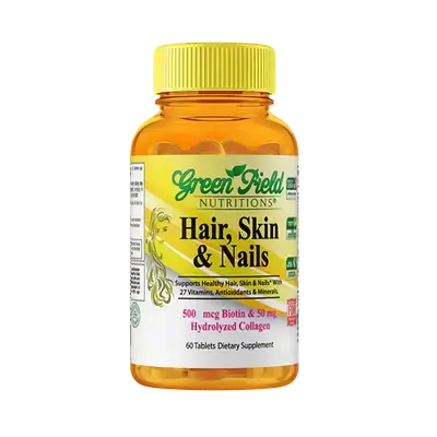 Hair, Skin & Nails 60 Tablets _ Green Field
