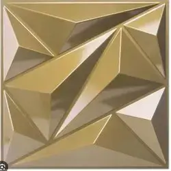 3D Wall Panels Champagne Gold D137