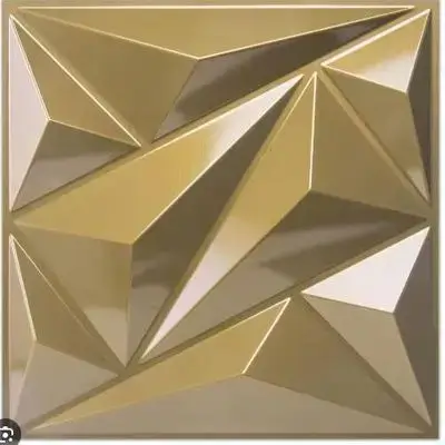 3D Wall Panels Champagne Gold D137