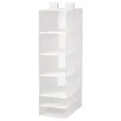 5-Layer cupboard Shelf, White Ring