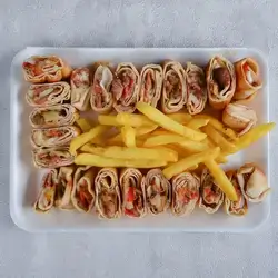 Arabic Chicken Shawarma Meal
