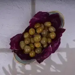 Green Jumbo Olives With Vinegar