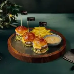 Mushroom Slider Burger
