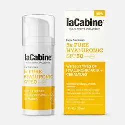 5X Pure Hyaluronic Facial Fluid Cream SPF50