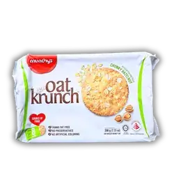 OAT KRUNCH Hazelnut Biscuits 208g