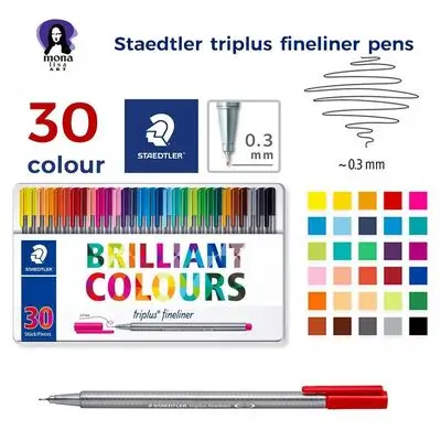 30 triplus fineliner 0.3mm-STAEDTLER