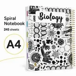 Biology notebook 'A4 SIZE '245 SHEETS