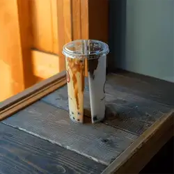 Ice Caramel Boba And Nutella Milkshake