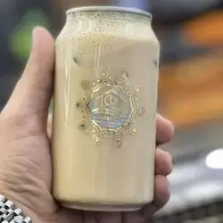 Natural Milk and Banana Juice