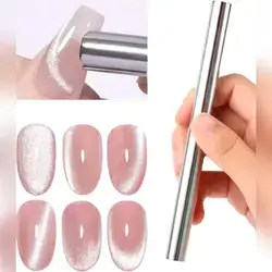 1pc Cylindrical Magnet, Suitable For Cat Eye UV Gel Nail Polish Art Decoration