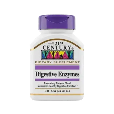 Digestive Enzymes 30 Capsules _ 21ST CENTURY