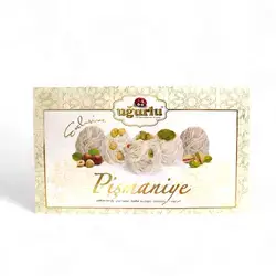 Cotton candy flavour pistachios and hezlnut