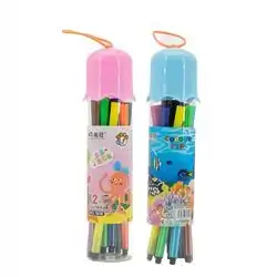 Water Color Pen With Case 12 Pcs