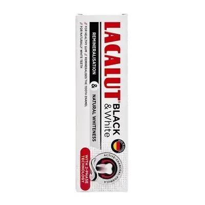 Black & White Toothpaste 75ml _ LACALUT