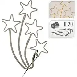 Rope Lıght Stars 6Mtr