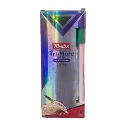 One Packet Of Pen-Montex Tri More-Green-10pcs