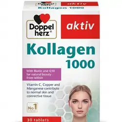 Doppelherz aktiv Kollagen 1000 + Biotin & Q10 (30 Tablets)