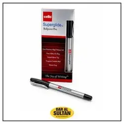 Cello, BALL PEN ,1.0 mm,12 pcs, BLACK