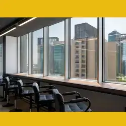 Long And High Window Table