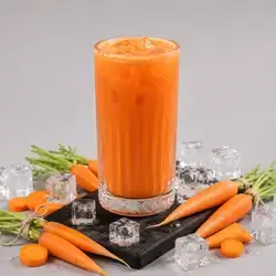 عصير جزر طازج