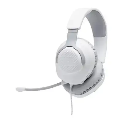 JBL Quantum 100 M2 Wired Gaming Headset –white