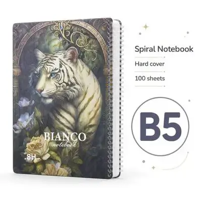 Hardcover Spiral Notebook – B5 | 100 Sheets