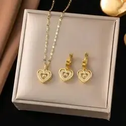 Jewelry Set Including Necklace And Earrings