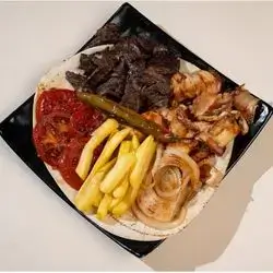 Half Mixed Gass Plate