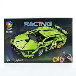 Remote Control Racing Car Building Blocks Set - 379 Pcs