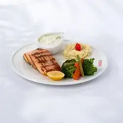 Barbecued Salmon With Herbs