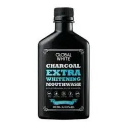 charcoal extra whitening mouthwash